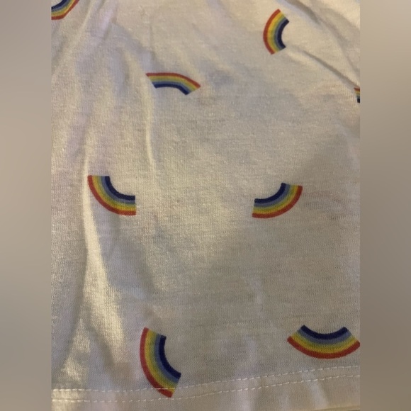 SOCIALITE Short Sleeve Pocket Tee, Rainbow 🌈 Print, S, EUC, For Bundles Only - Picture 2 of 4